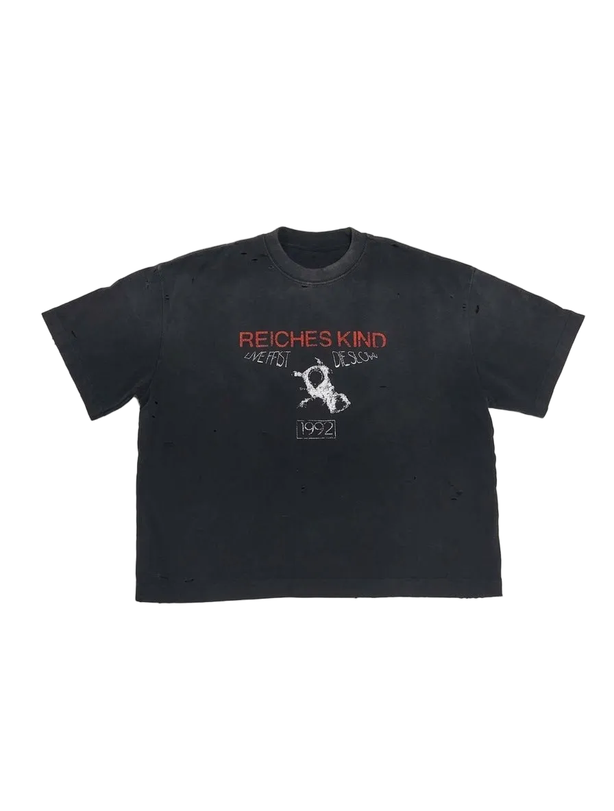 LIVE FAST DIE SLOW TEE